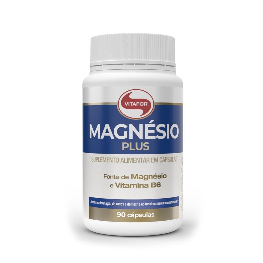 Magnesio Plus Com 90 Caps 690Mg