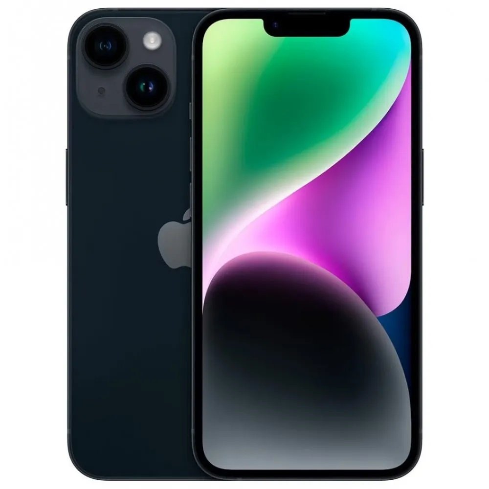 Telefone Celular Apple Iphone 14 128gb Meia-Noite