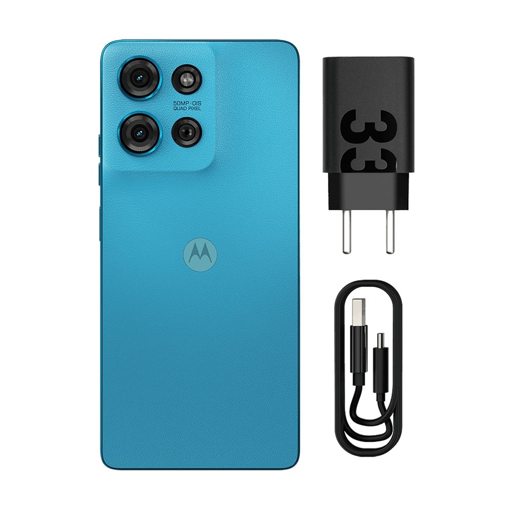 Smartphone Motorola Xt2437-1 G75 5g 256gb Azul Vegan Leather