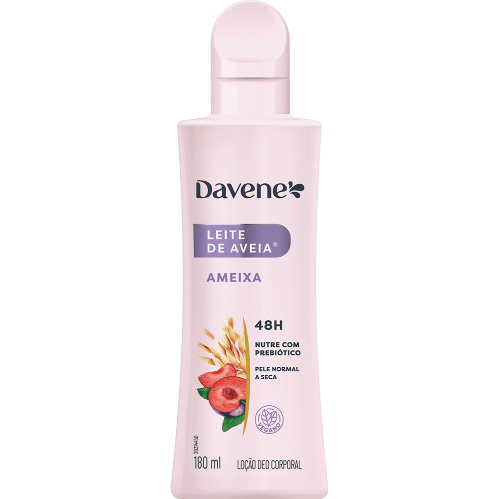 Leite de Aveia Davene 180Ml Ameixa