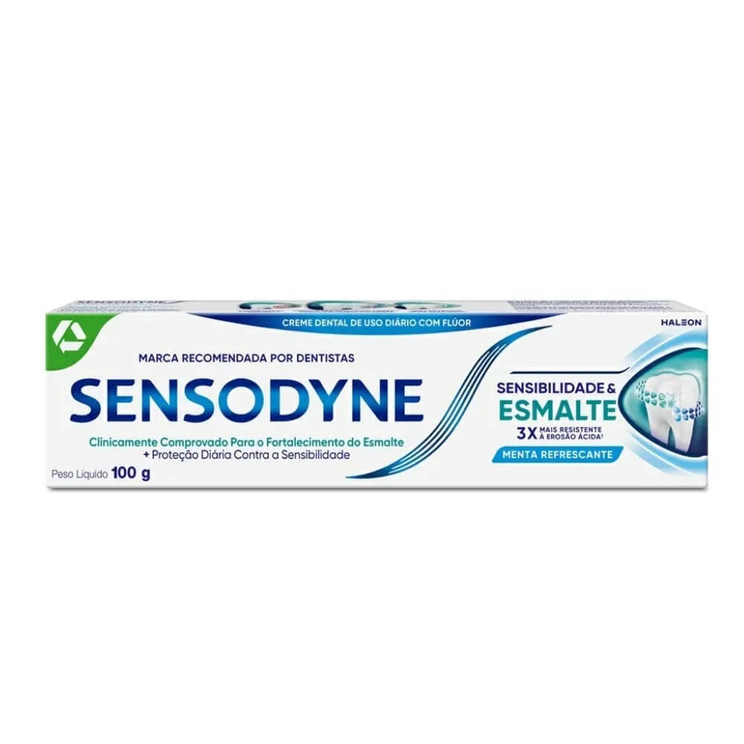 Creme dental Sensodyne Sensibilidade & Esmalte 100G White