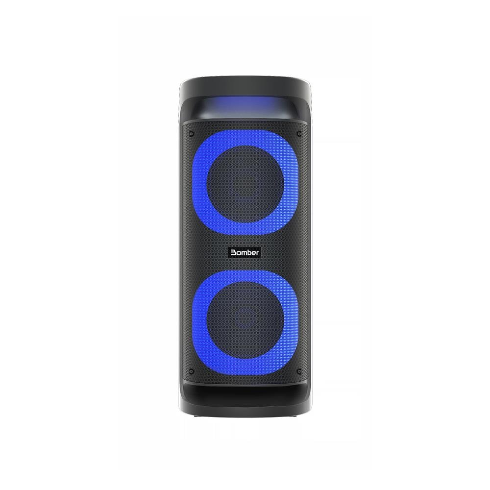 Caixa de Som Bluetooth Usb Auxiliar Sd Card Bomber Party 1360 - 8"- 1500 W