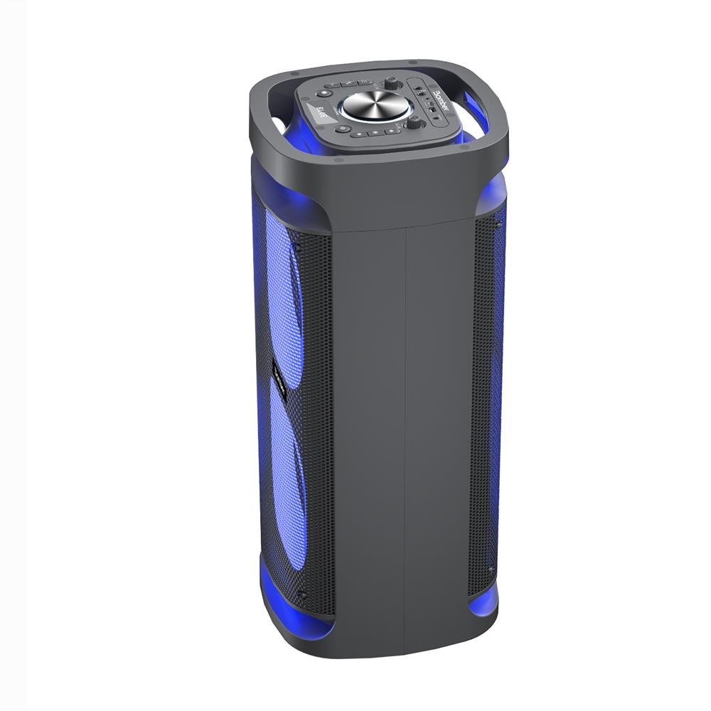 Caixa de Som Bluetooth Usb Auxiliar Sd Card Bomber Party 1360 - 8"- 1500 W