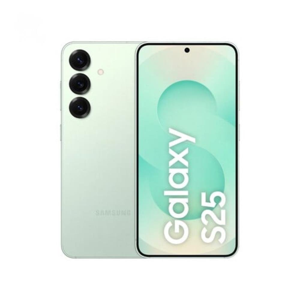 Samsung Galaxy S25 5G, 256GB, 12GB RAM, Câmera Tripla de 50+12+10, Tela Grande de 6.2", Verde
