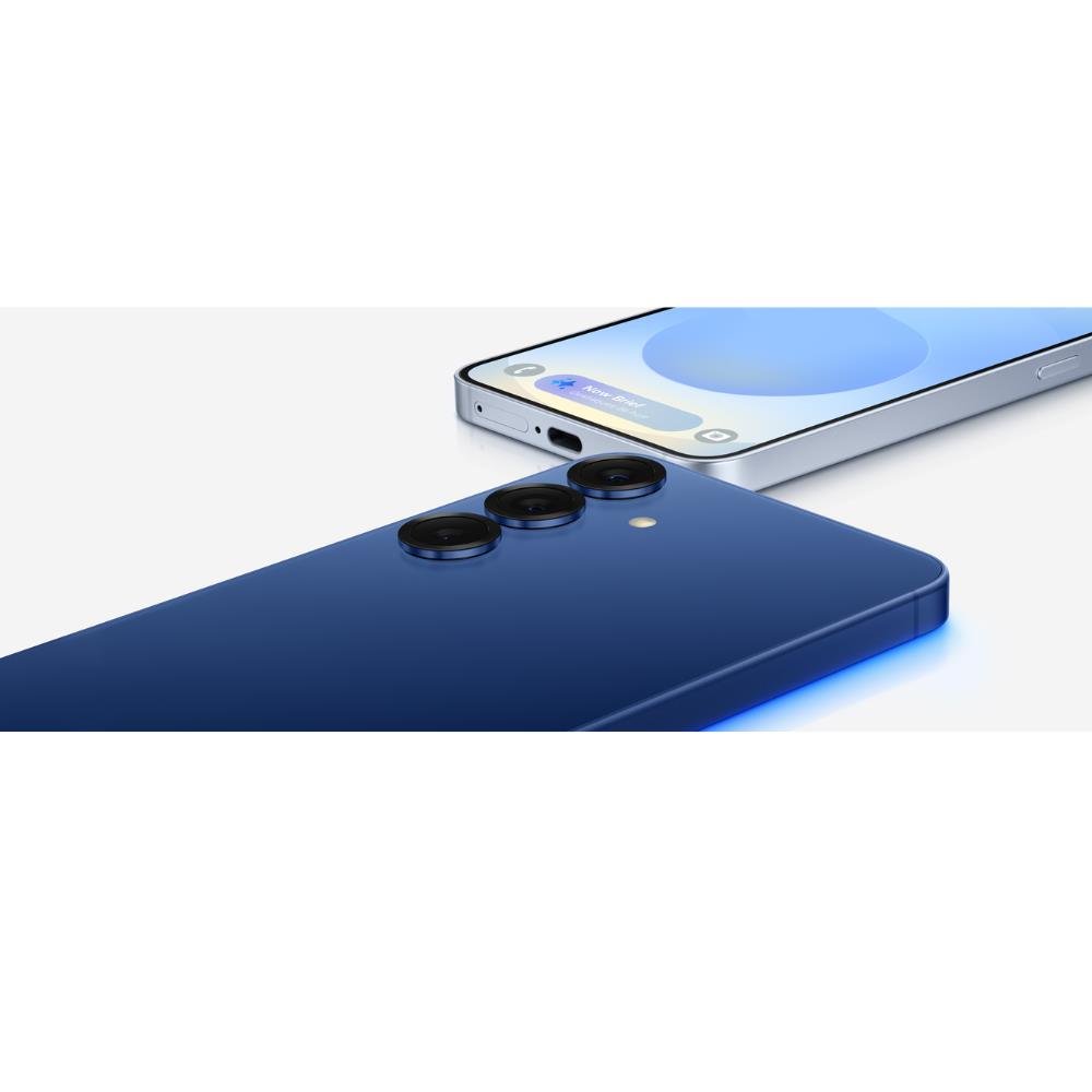 Samsung Galaxy S25 5G, 256GB, 12GB RAM, Câmera Tripla de 50+12+10, Tela Grande de 6.2", Azul Marinho