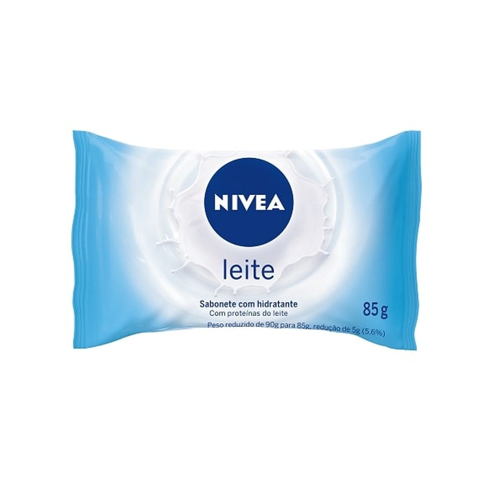 Sabonete Nivea Leite 85G Pacote Com 6 Unidades