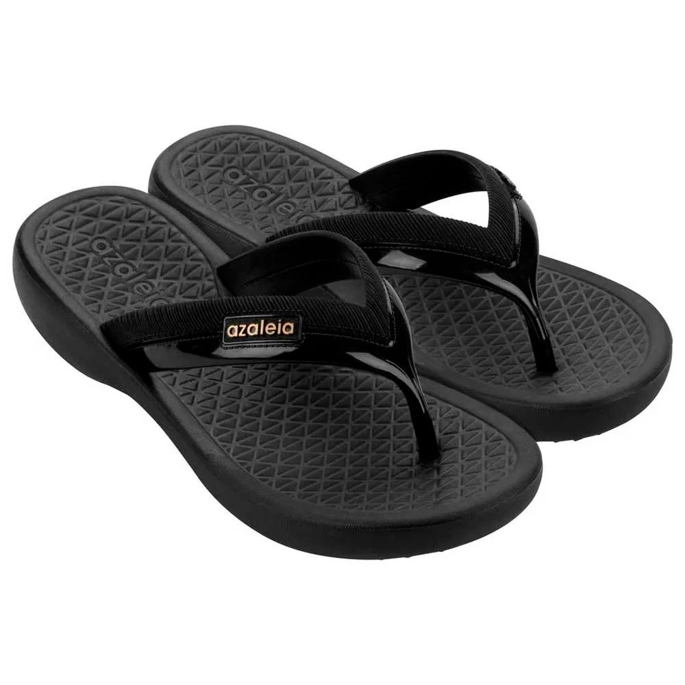 Tamanco Azaleia Mel 19147 Bk116 Preto 33-40 Com 12 Pares