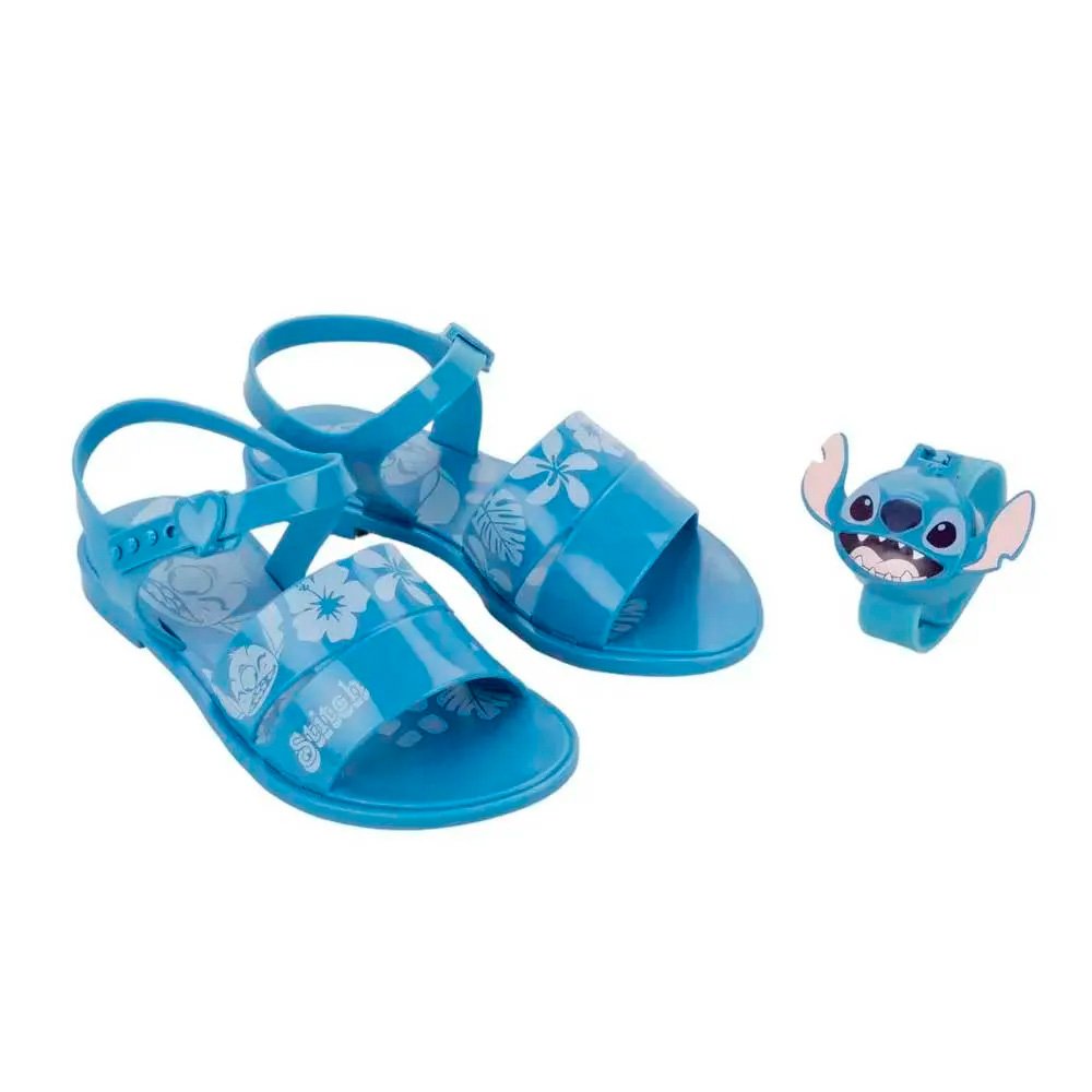 Sandalia Stitch Time 23248 Bj589 Azul 23-33 Com 12 Pares