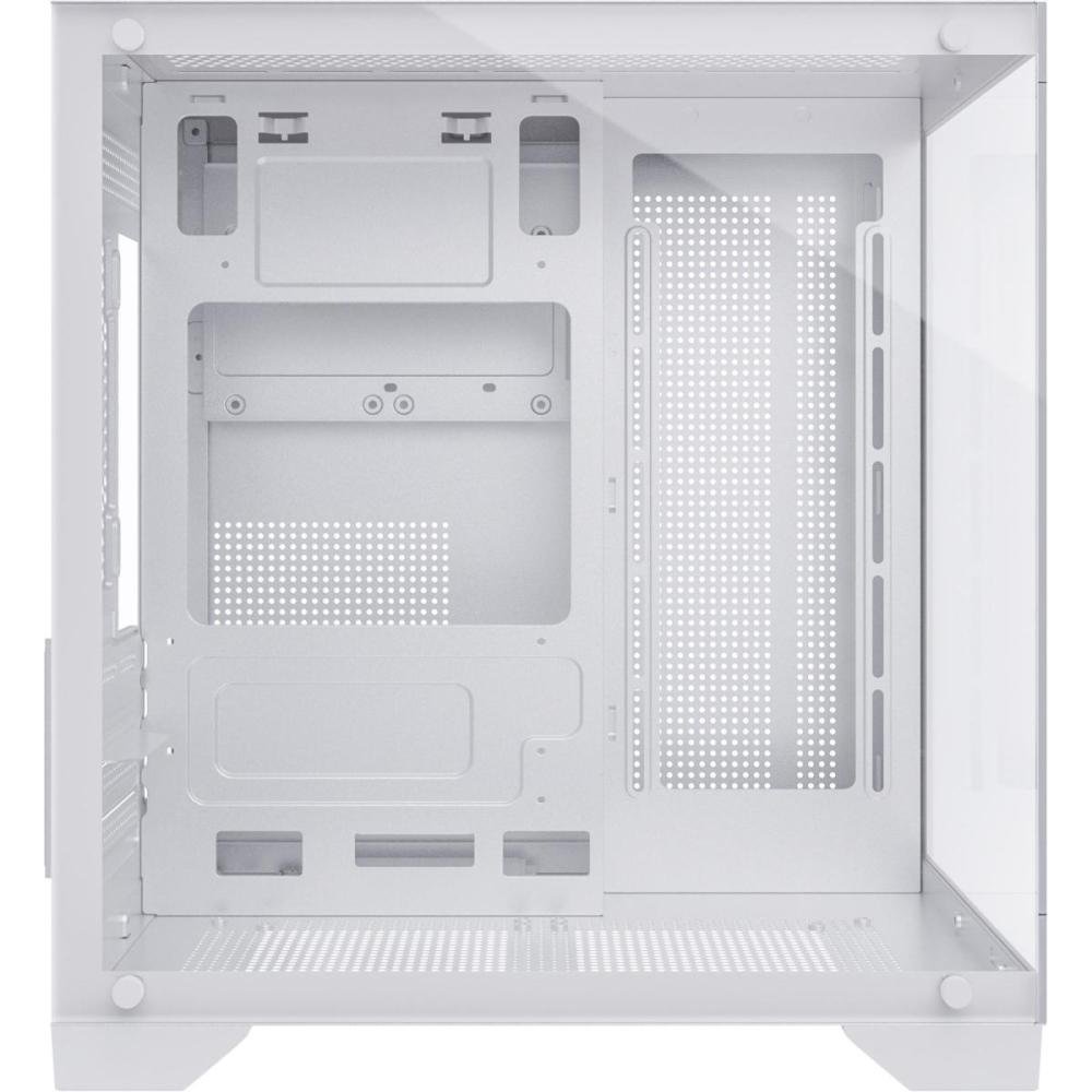 Gabinete Gamer Fortrek Clarity Branco Lateral Vidro Un.Venda: PC/1
