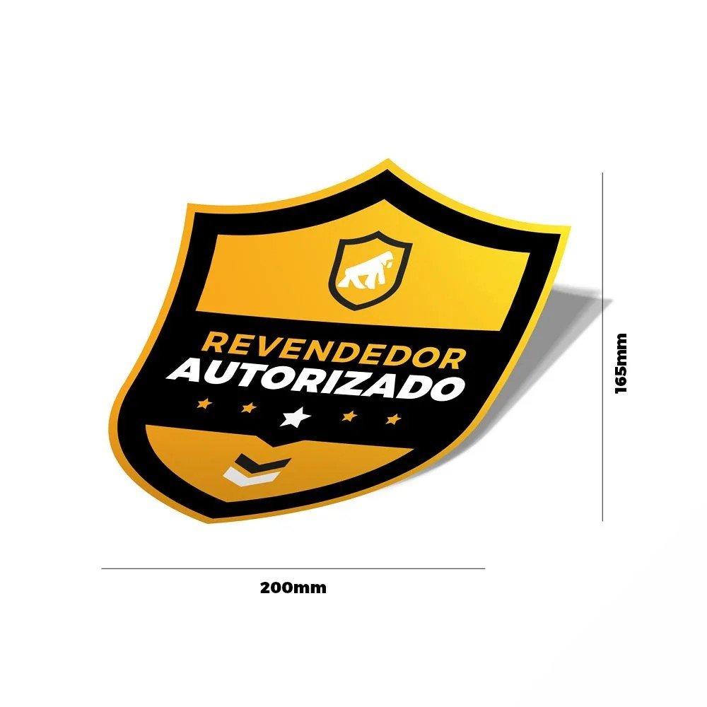 Adesivo Revendedor Autorizado Grande