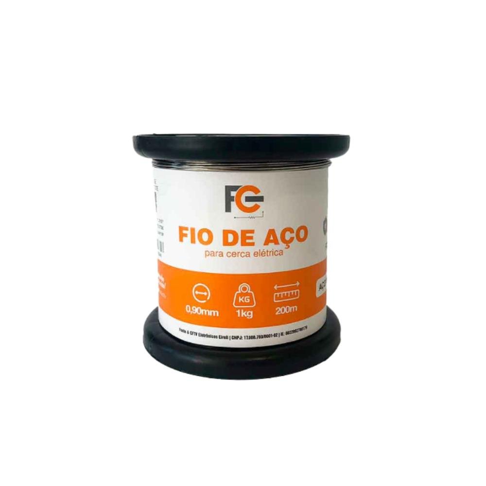 Fio De Aço Inox 0,90Mm 1Kg 200M - Fc Fontes