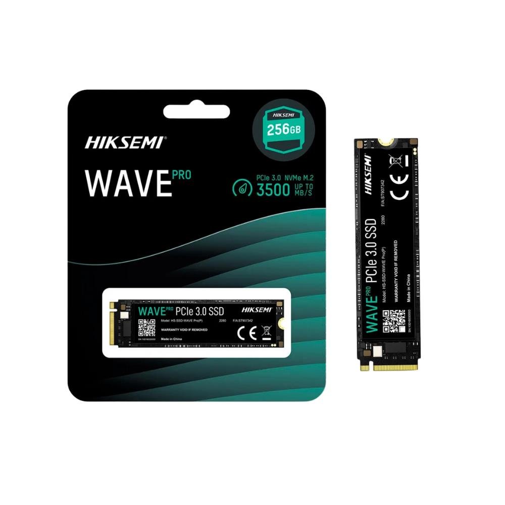Ssd Nvme Wave 256Gb Pcie 3.0 - Hiksemi