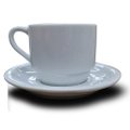 Xicara De Cha Com Pires 200 ml -Porcelana Lu