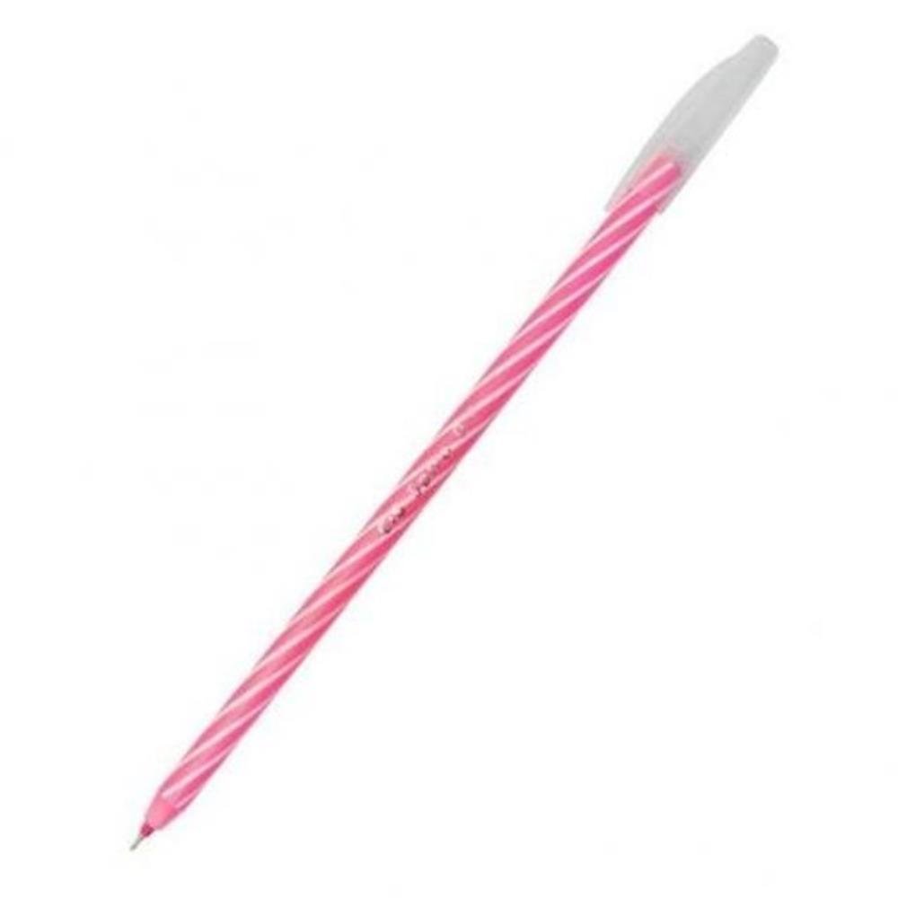 Caneta Esferográfica Cis Spiro Gel Rosa 0.7mm