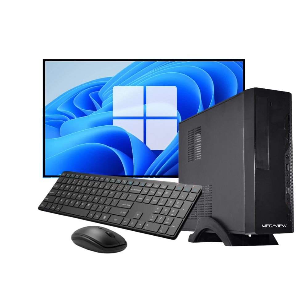 Computador Intel i3 8GB SSD 240gb Com Monitor 18.5 Windows 10 Megaview