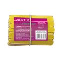 Lixa Unhas Mini Amarela Vertix Descartavel 100 Unidades