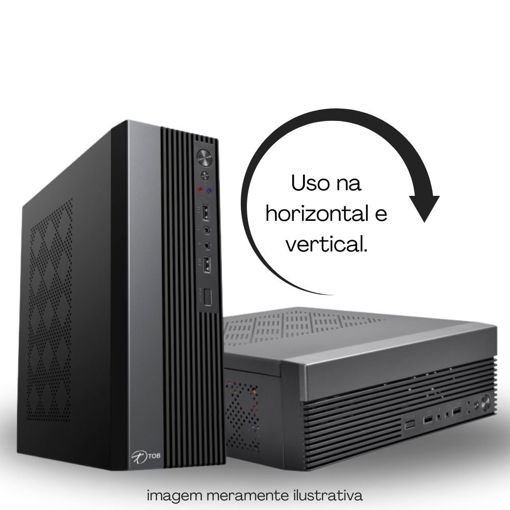 Kit Automação PDV TOB i5 16GB SSD 480GB Win10 Wi-Fi Monitor 15 Gaveta $$ Impressora Térmica Leitor Código Barras Teclado Mouse