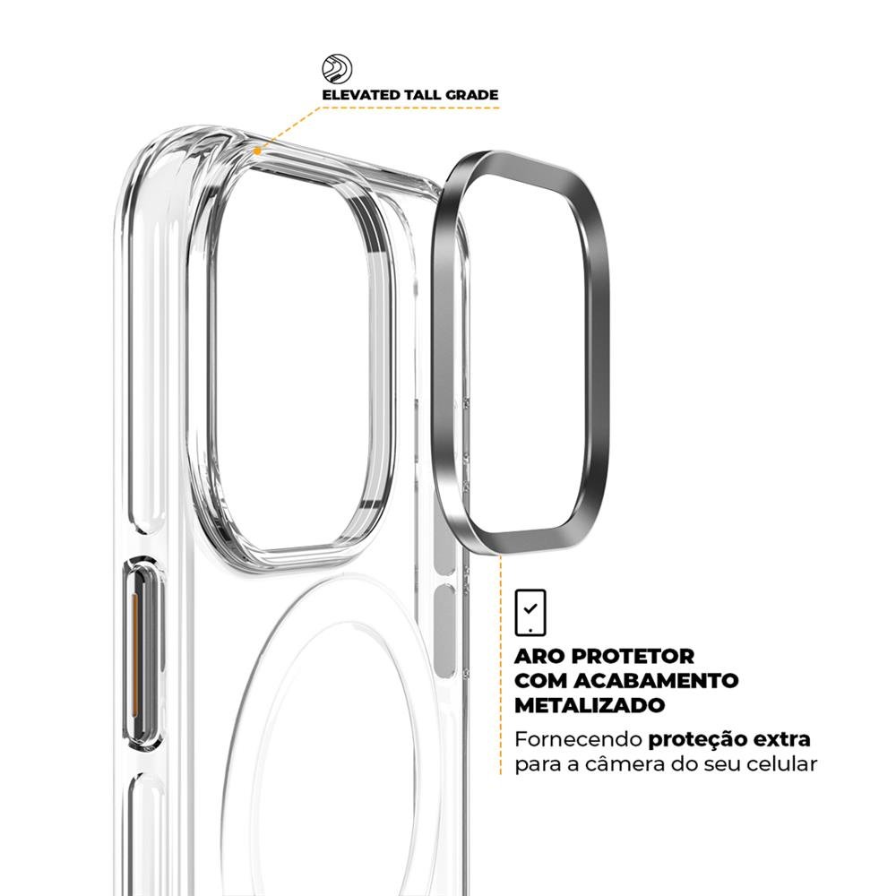 Capa Magsafe Crystal Armor Iphone 14 Pro
