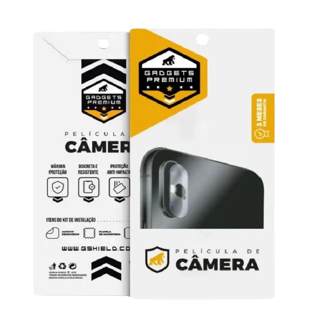 Película Para Lente De Câmera Samsung Galaxy S23 Ultra - Preta