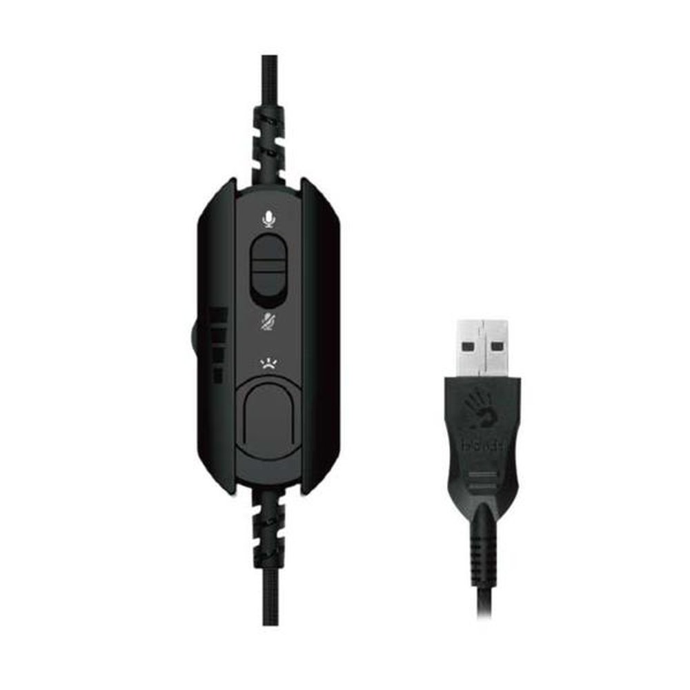 Headset Gamer USB 7.1 Bloody G580 RGB Com Microfone Preto