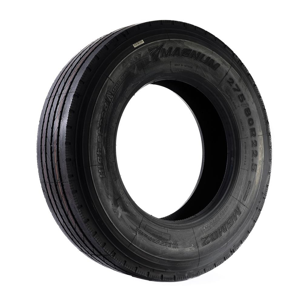 Pneu Aro 22.5 Magnum Tires 275/80R22.5 MGM02 PR16 147/144M Rodoviário Direcional (RD)