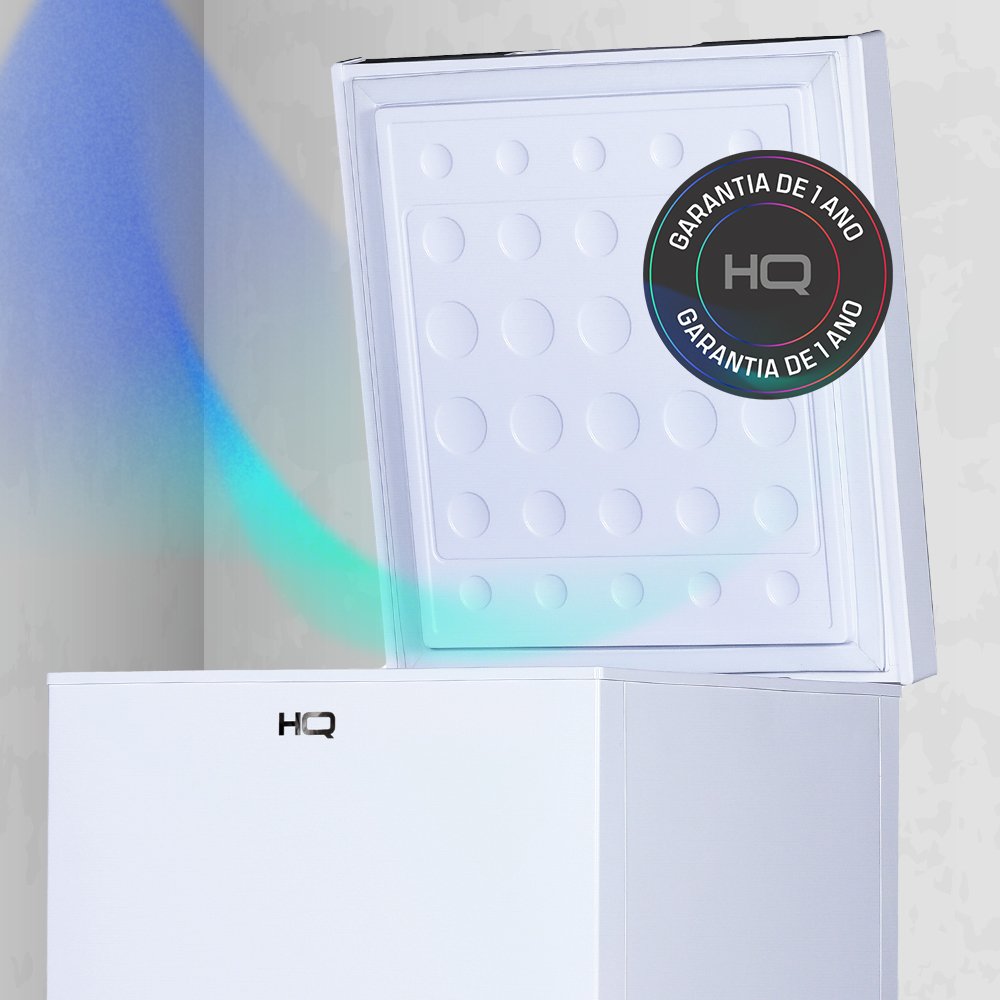 Freezer e Conservador Horizontal HQ 110 Litros Branco HQ-110CFH 220V