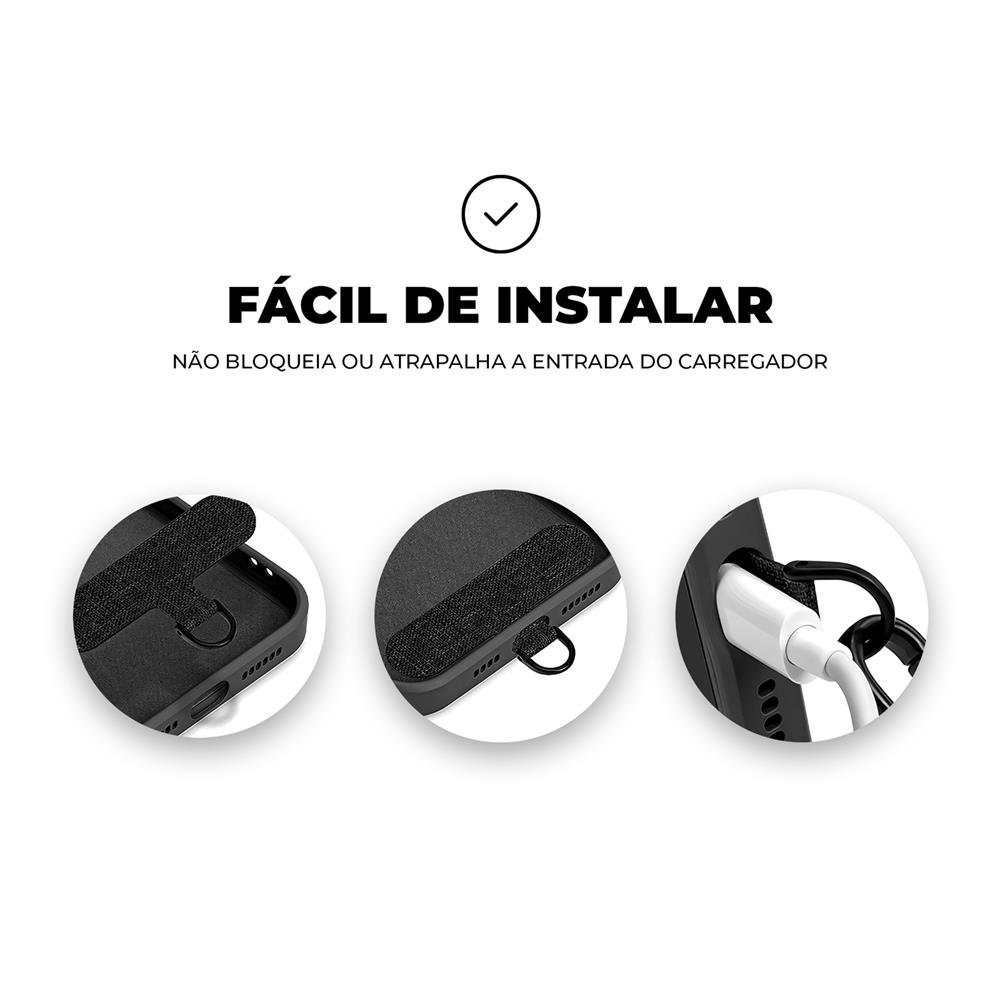 Cordão Phone Strap Armor - Branco