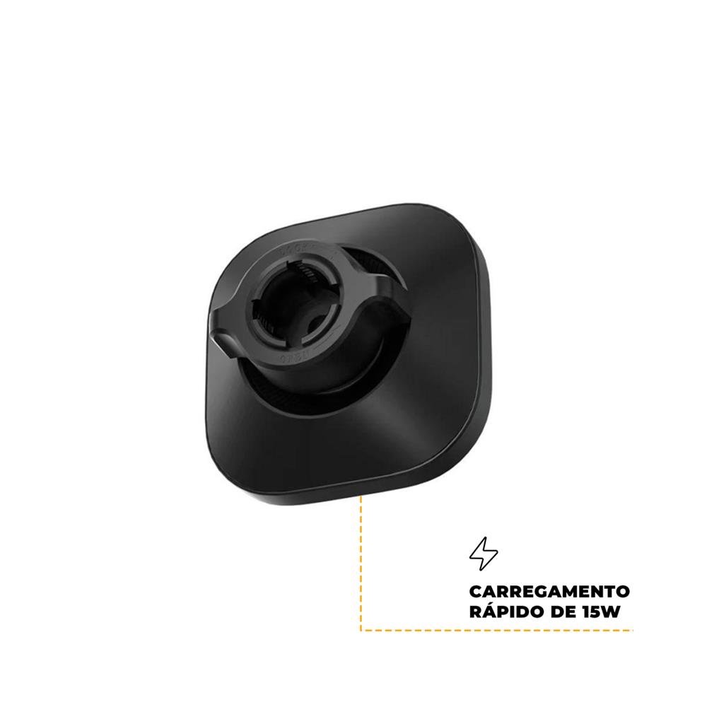 Carregador Veicular Wireless Tank Car Com Suporte Magsafe