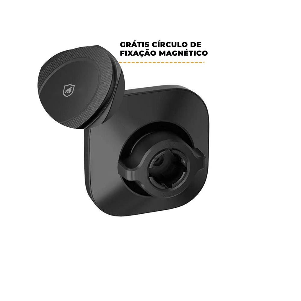 Carregador Veicular Wireless Tank Car Com Suporte Magsafe