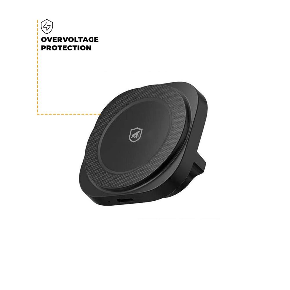 Carregador Veicular Wireless Tank Car Com Suporte Magsafe