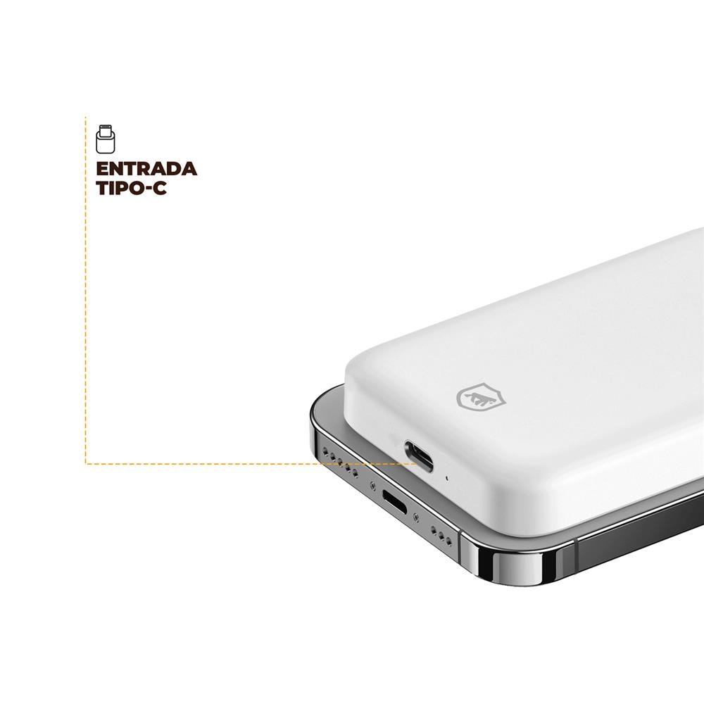 Carregador Portátil Magpower 10.000 Mah - Branco