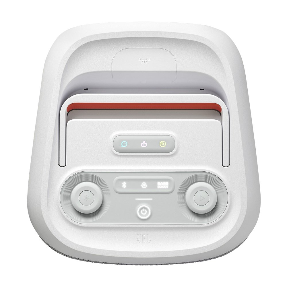 Caixa Acustica 160w Rms Partybox Club 120 Branco, Bluetooth, Jblpbclub120swbr, Harman Jbl