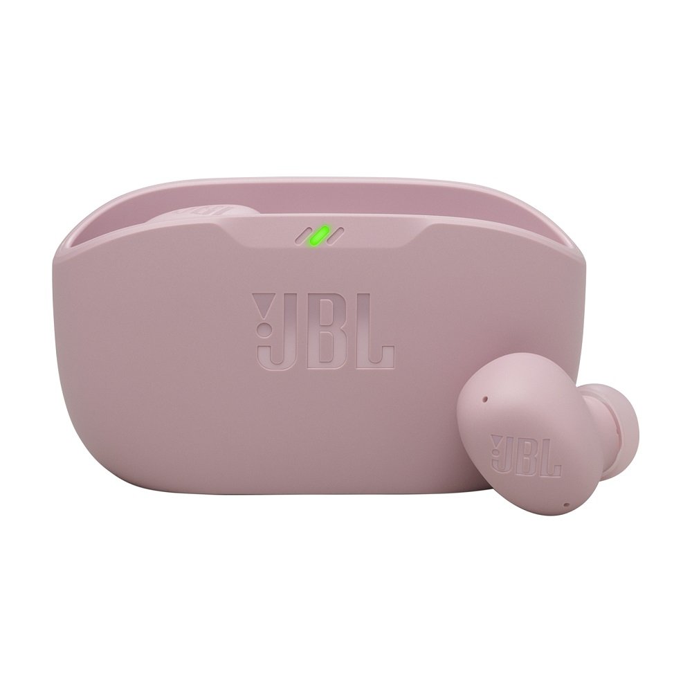 Fone de Ouvido Sem Fio Intra Auricular JBL Wave Buds 2, Bluetooth, Cancelamebto Ativo de ruido, IP54, Rosa - JBLWBUDS2PIK.