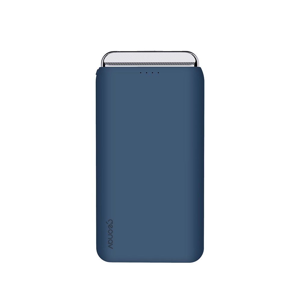 Carregador Usb Portatil 12000mah, Azul Marinho, Pb12kmb, Geonav