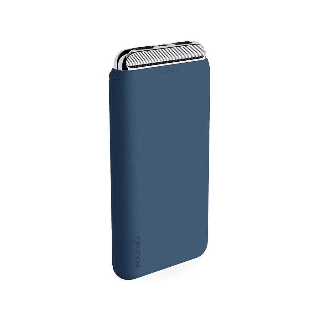Carregador Usb Portatil 12000mah, Azul Marinho, Pb12kmb, Geonav