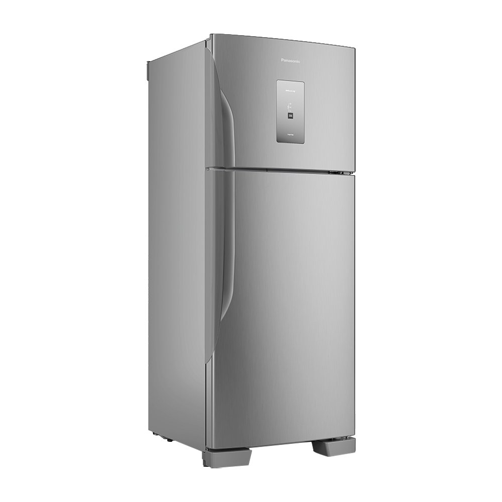 Geladeira/Refrigerador Panasonic 435 Litros NR-BT56PD4X - 2 Portas, A+++, Frost Free, Aço Escovado, 110V