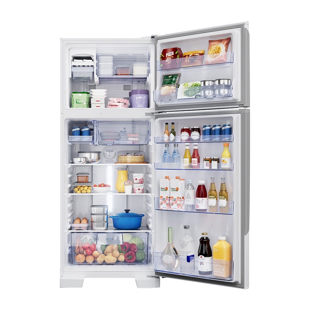 Geladeira/Refrigerador Panasonic 435 Litros NR-BT56PD4W - 2 Portas, Frost Free, Branco, 110V