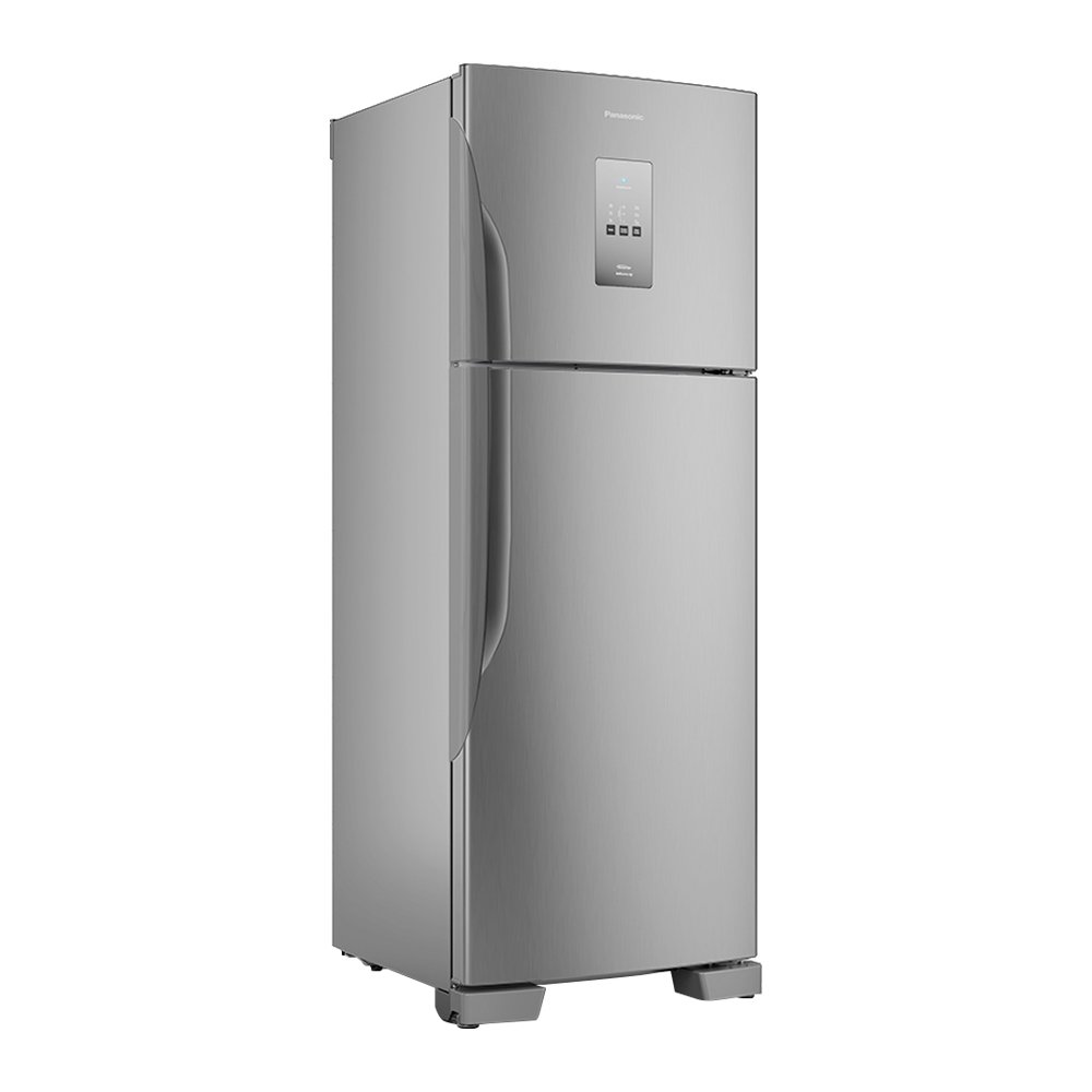 Geladeira/Refrigerador Panasonic 483 Litros NR-BT71PV4X - Frost Free, Inverter, A+++, Aço Escovado, 110V