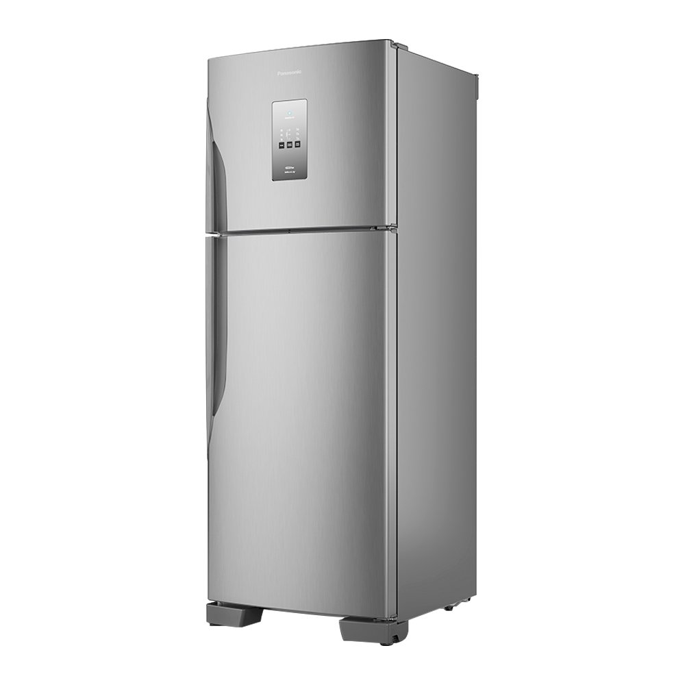 Geladeira/Refrigerador Panasonic 483 Litros NR-BT71PV4X - Frost Free, Inverter, A+++, Aço Escovado, 110V