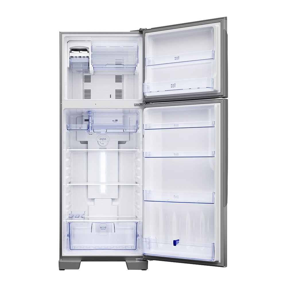 Geladeira/Refrigerador Panasonic 483 Litros NR-BT71PV4X - Frost Free, Inverter, A+++, Aço Escovado, 110V