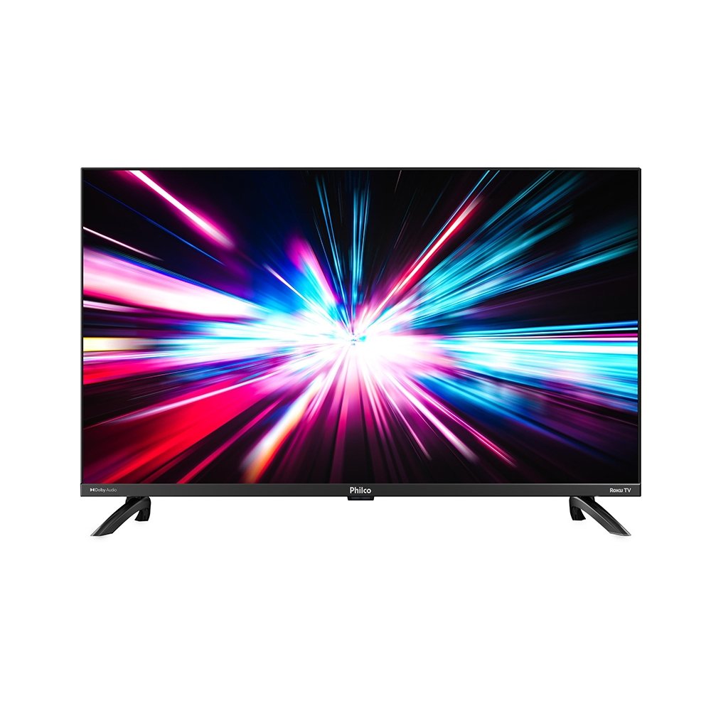 Smart TV Led 32" Philco PTV32G7PR2CGB Roku - HD, Dolby Audio, Com Wi-Fi, Com 2 HDMI e 1 USB