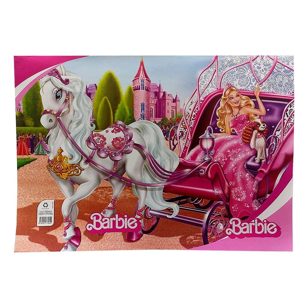 Capa Para Caderno 60 Folhas Alibombom Princesa 31X44cm Com 40 Unidades