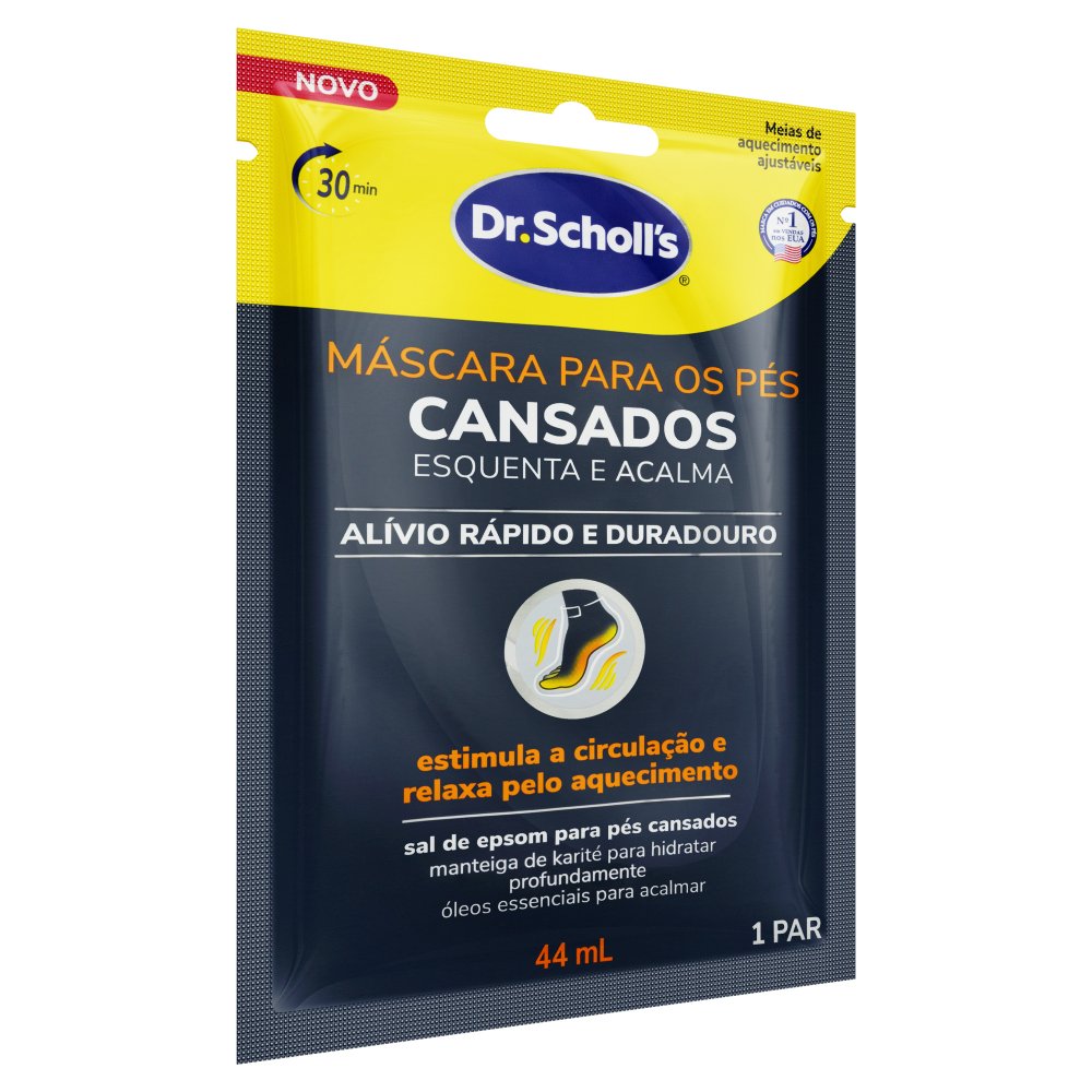 Máscara Para Os Pés Cansados Com Aquecimento