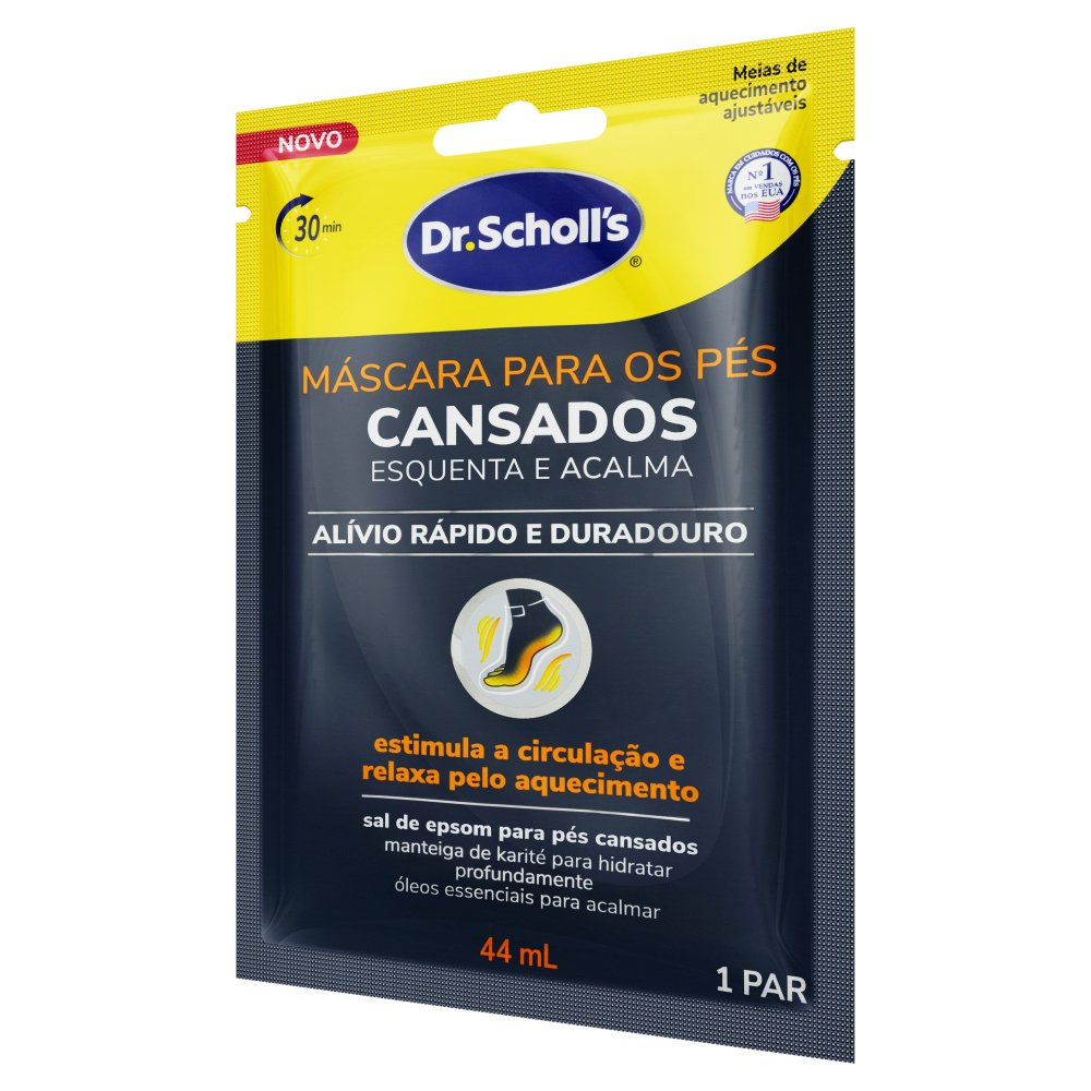 Máscara Para Os Pés Cansados Com Aquecimento