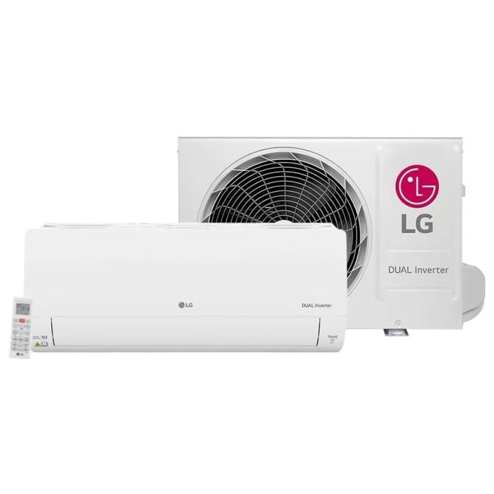 Ar-Condicionado LG Dual 12000BTUS Inverter Voice +AI Frio S3NQ12JA31K