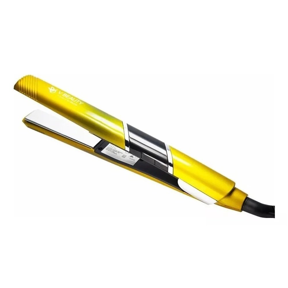 Chapinha Prancha Alisadora Puro Titanio 127-220V Bivolt Dourada - Vbeauty