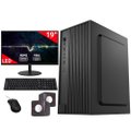 Computador Completo Intel Core i3 2ªG Memória 16GB SSD 480GB com Monitor Caixa de Som Mouse Teclado