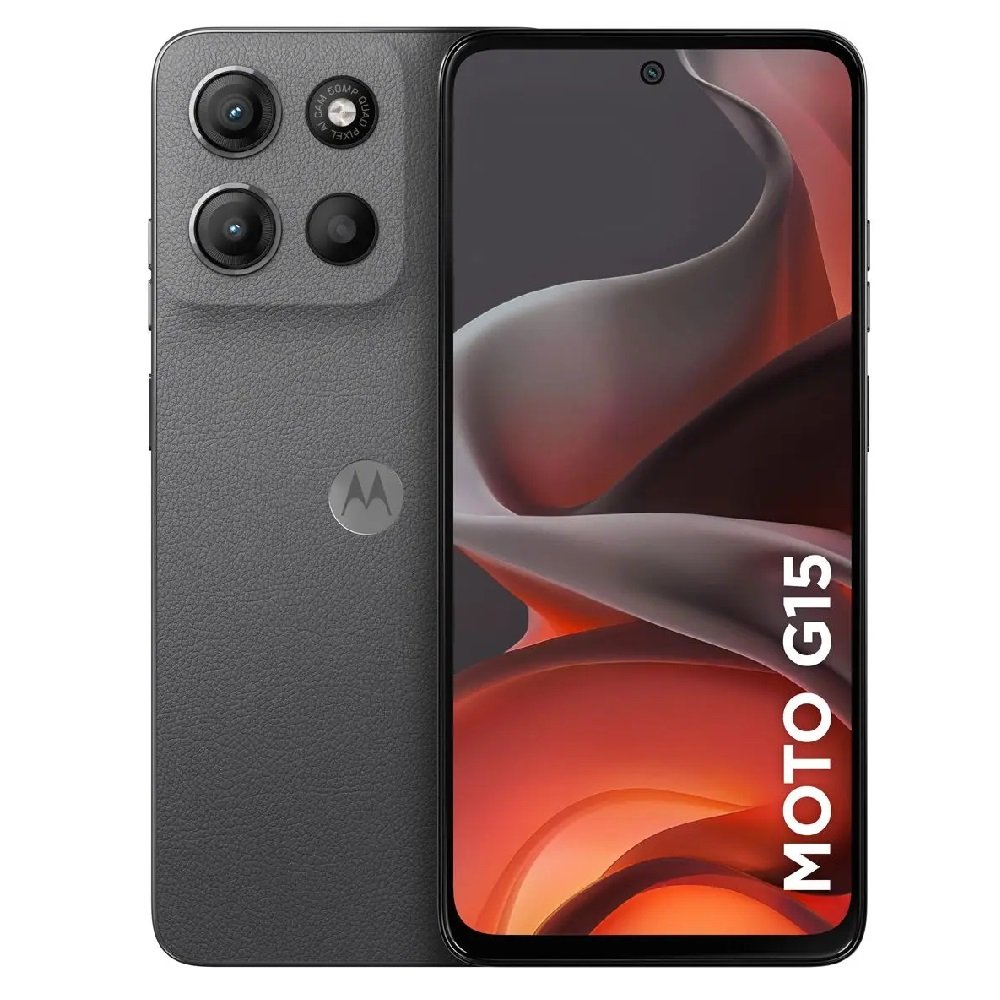 Celular Motorola Moto G15 XT2521 Grafite 256GB