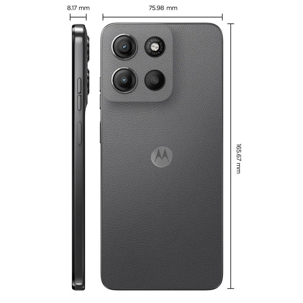 Smartphone Moto G15, 256gb, Tela 6.7", Camera Traseira 50mp + 5mp, Grafite, Motorola