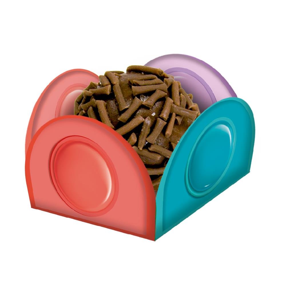 Porta Forminha Pop It - Embalagem com 40 unidades.